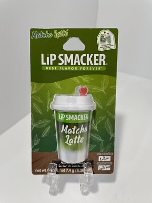 Lip Smacker Matcha Latte Lip Balm Cute! New! Coffee Lover gift    green