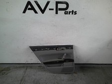 Original VW Phaeton 3D Türverkleidung hinten links Leder grau