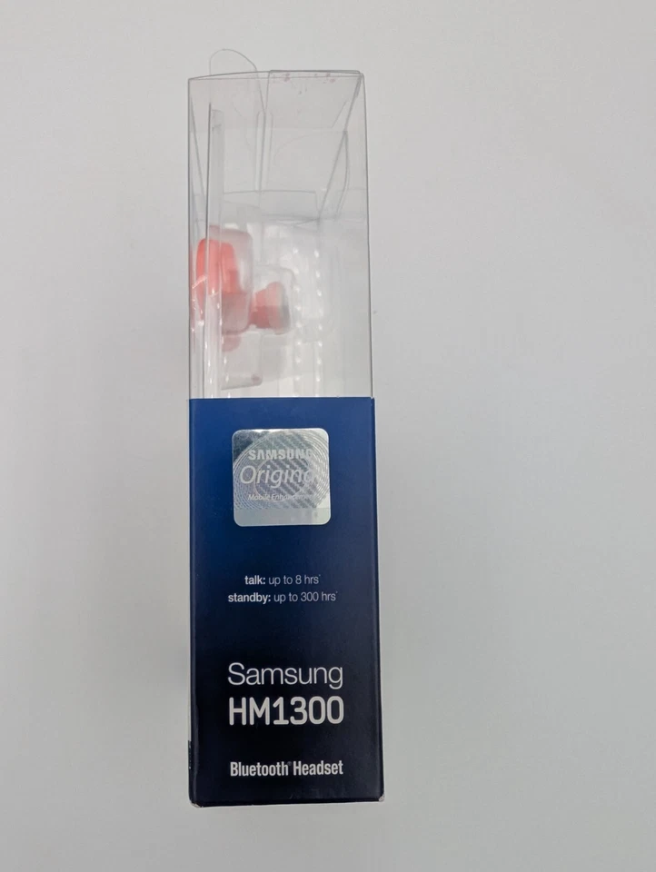 Samsung HM1300 Bluetooth Headset - Red - Simple Pairing - Multipoint Technology - Image 3 of 4