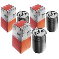 3X Mahle / Knecht Kraftstofffilter KL 41 Fuel Filter