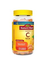 Nature Made Vitamin C 250 mg Per Serving Gummies, Dietary Supplement, 120 Count