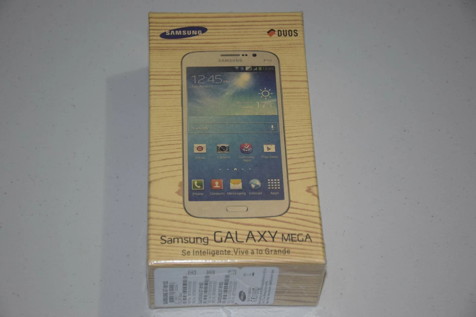 Smartphone Samsung Galaxy Mega 5.8 GT-I9152 Doble SIM Blanco 8GB Desbloqueado GSM HSPA Foto 3 de 4