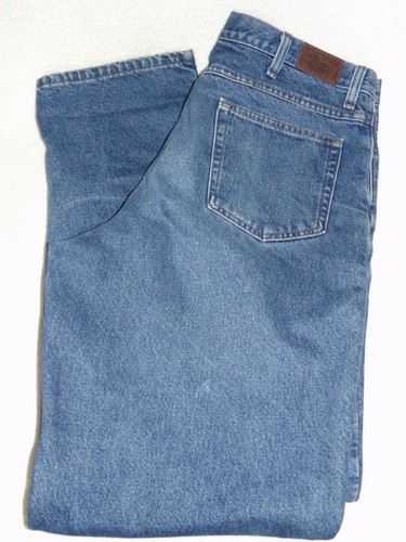 LL Bean Mens Flannel Lined Jeans 