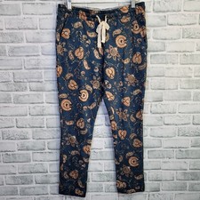 Anthropologie Saturday Sunday S Sophia Floral Paisley Jogger Lounge Pants Comfy
