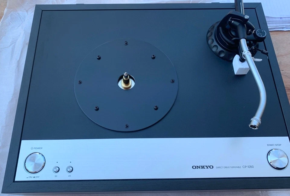 Onkyo CP-1050 (D) Giradischi a Trazione Diretta, No Peso Braccio, supp coperchio - Imagen 2 de 4