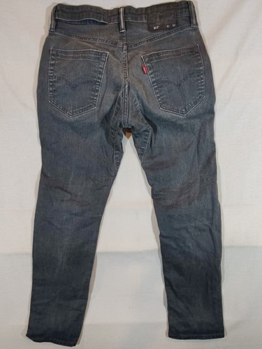 Levi's 511 Jeans Men 31x30 Denim Skinny Low Rise Pockets Medium Wash Gray - Picture 10 of 12