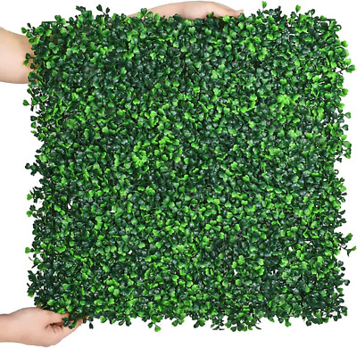 12 Pcs 20''X20''Grass Wall Backdrop, Uv-Protected Greenery Wall Backdrop, Grass Wa