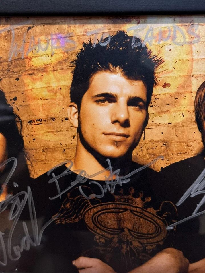 2005 DEAR ENEMY ATL The Devined Session Poster Autographed Rock Band Frame 19X13 - Image 3 of 4
