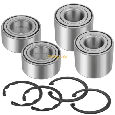 2X Front & 2X Rear Wheel Bearing For Kawasaki Brute Force 650 750