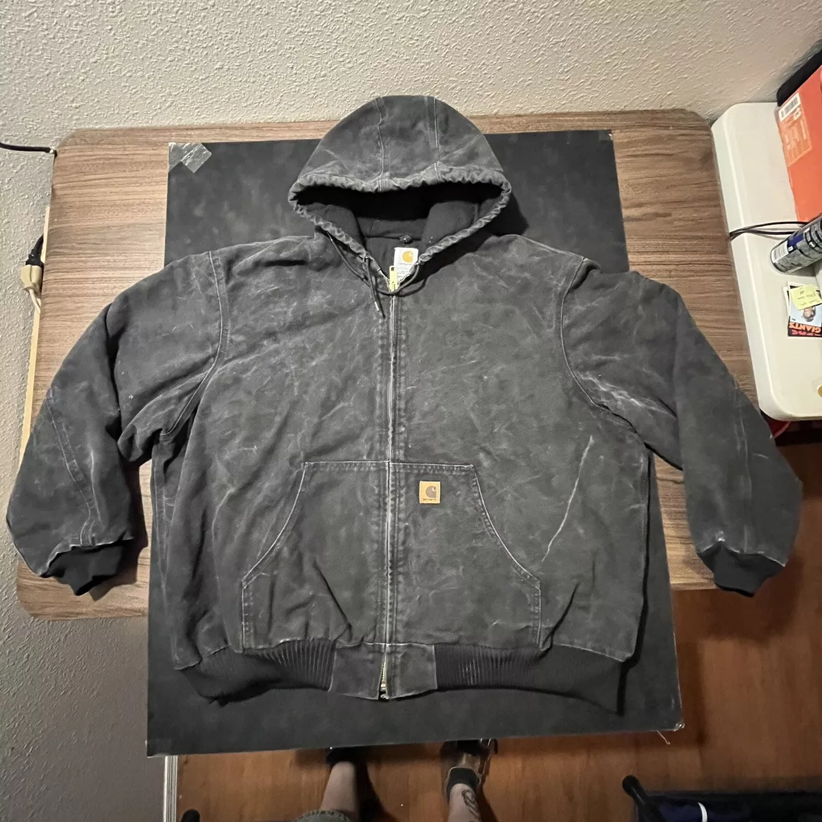 Carhartt hotsell jacket fading