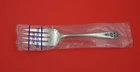Queens Lace by International Sterling Cold Meat Fork factory sealed 9 1/4" New