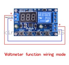 LED Battery Charger Discharger Board Under Over Voltage Protection Module 6-40V