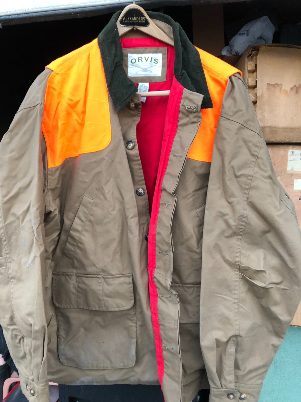 Orvis Bird Hunting Jacket Bird HUNTING COAT XL Rare INSIDE POCKETS eBay