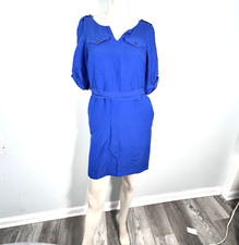 Banana Republic Womens Dress 0 Linen Academia Relaxed Casual Old Money Casual