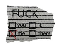 "\"F*** Me\" Patch Zum AufbüGeln - SprüChe AufnäHer, Teenager Patches, AufbüGler"