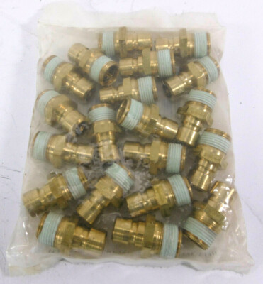20 Stück D-M-E Steckverbinder | PCS9-38-A | Jiffy-Matic | Male Plug | 3/8''