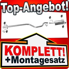 Auspuff für OPEL MERIVA A 1.7 CDTi 100PS Auspuffanlage