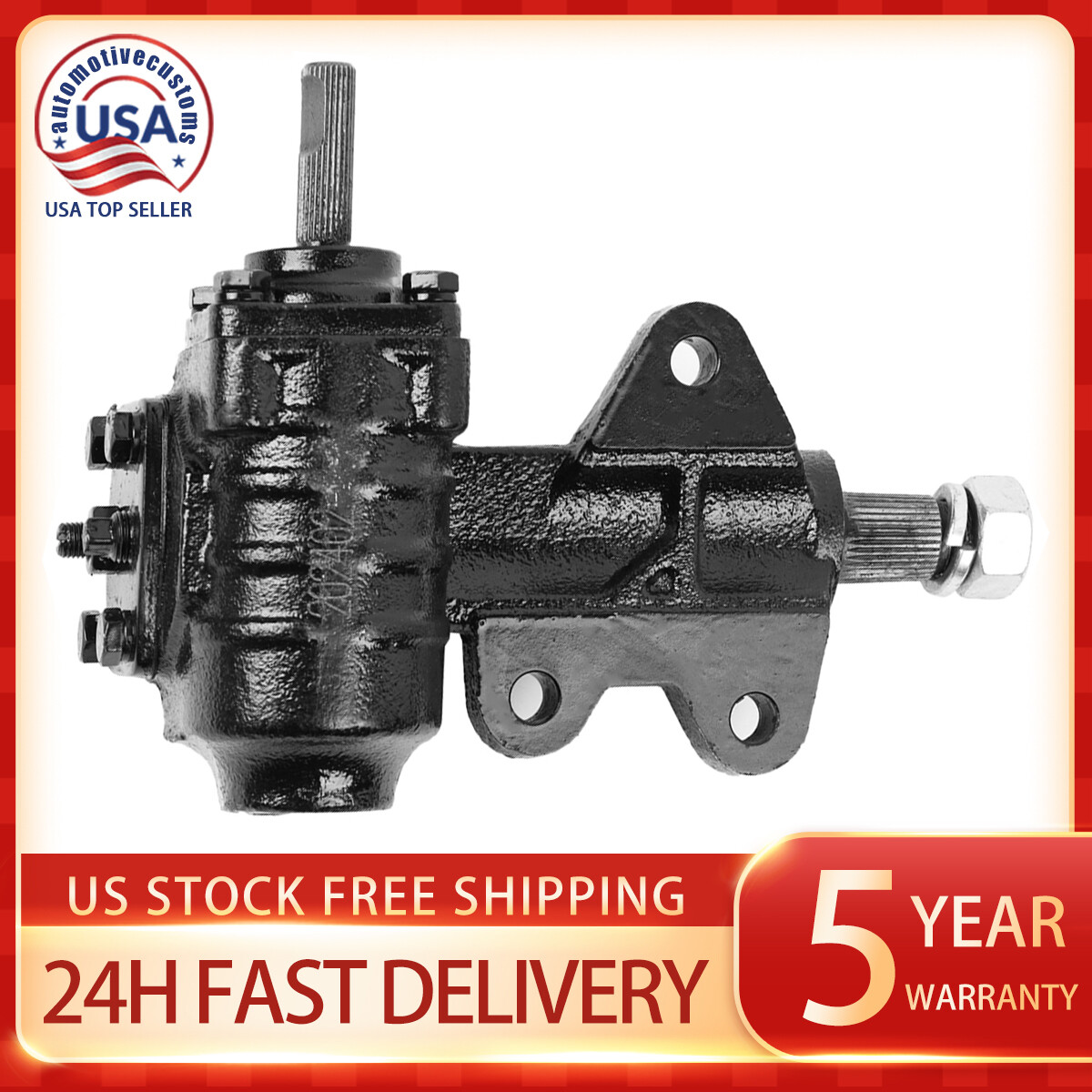 1986-1995 Suzuki Samurai 1.3L Manual Steering Gear Box 27-5133 OEM Quality