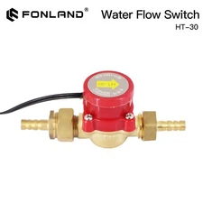 HT-30 Copper Water Flow Sensor CO2 Laser Tube Protector for Laser Power Supply