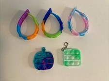 Lot of 5 - Pop it and Fidget Sensory Toys
