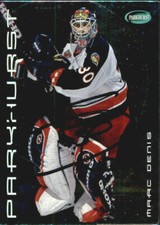 Marc Denis Signed Auto 2001-02 Parkhurst card Columbus Blue Jackets