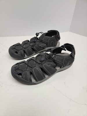 Mens Sandal Khombu Travis Active Hiking BLACK Size 8 M | eBay