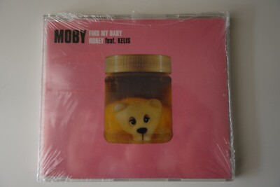 MOBY: Find My Baby. SEALED 3-TRACK SPANISH PRESSING CD SINGLE. EVERLASTING LABEL