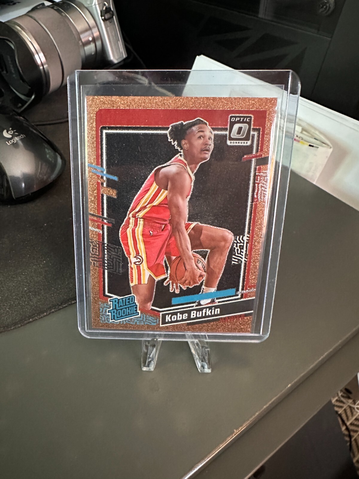 2023-24 Panini Donruss Optic Rated Rookie Copper Glitter 13/99  Kobe Bufkin #220