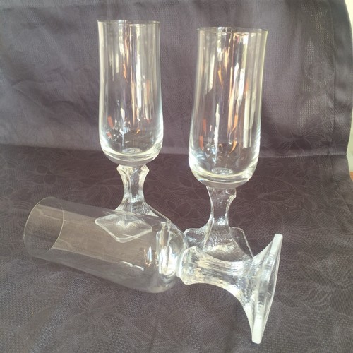 3 glasses of Rosenthal Group "Milo" champagne. 1970s - Picture 9 of 14