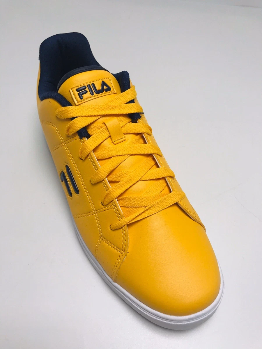 Mens yellow fila shoes new arrivals