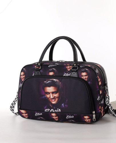 Bedruckte mittelgroße Damen Umhängetasche Umhängetasche Damen Reise Wochenende Handtasche LX - Bild 43 von 91