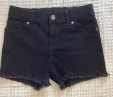 Cat Jack Girls Black Short Medium 8 Adjustable Waist