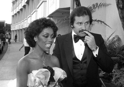 Lola Falana and John Schenk Circa 1980's  Celebrity Historic Old Photo