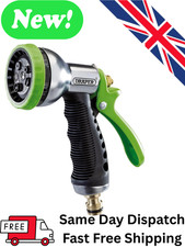 Draper 7 Pattern Hose Pipe Spray Gun|Garden Hose Nozzle  Watering Tool|Brass UK