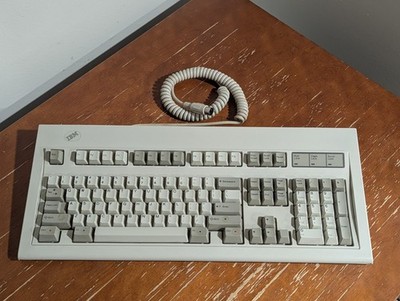 Vintage 1989 IBM Model M 1391401 Mechanical Buckling Spring Keyboard