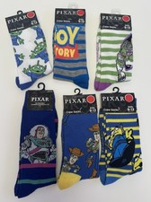 Disney Pixar Toy Story Socks Lot Of 6 BNWT