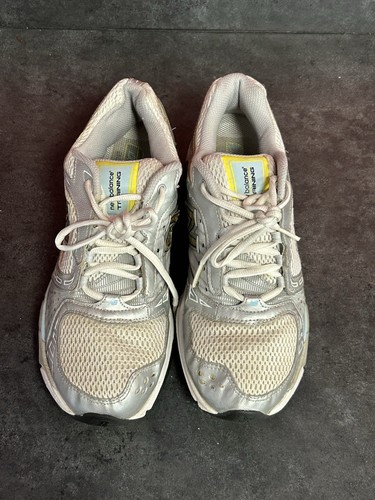 New Balance Damen Training 407 Turnschuhe blau & weiß Tennisschuhe Größe 9,5