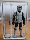 1983 Loose Action Figure BIKER SCOUT Long Mask AFA GRADED U85NM+