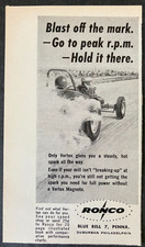 1963 Vintage Print Ad Ronco Vertex Magneto Hot Rod Race Car Philadelphia Pa Bw 1963 Vintage Print Ad Ronco Vertex Magneto Hot Rod Race Car Philadelphia Pa Bw