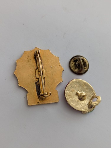 USA Police Miniature Pin Badges Lot Of 2 #2 City Of New York Detective DEA - Picture 4 of 4