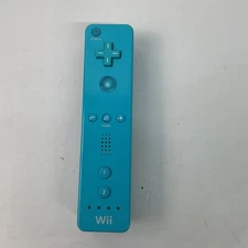 Nintendo Wii Video Game Remote Controller Control RVL-003 Teal Blue No Cover