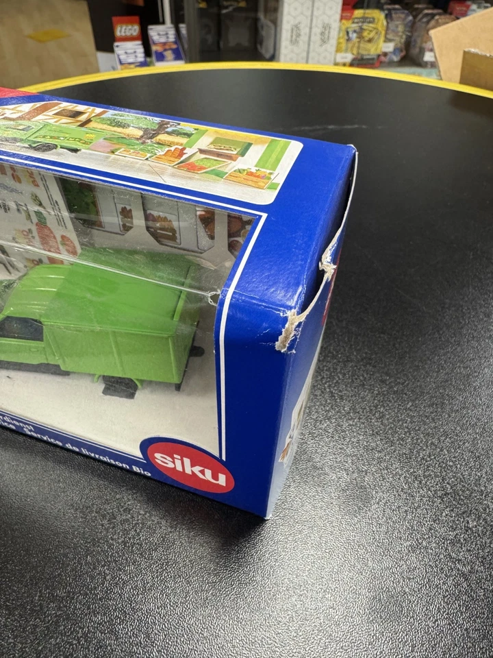 SIKU 1941- FURGONE PER CONSEGNE DI PRODOTTI BIO FRESCHI - SCATOLA ROVINATA - Immagine 3 di 4