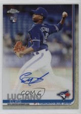 2019 Topps Chrome Update Target Auto Elvis Luciano #CUA-EL Auto 4z8