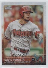 2015 Topps Chrome Refractor David Peralta #45 18qz