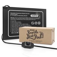 Reptile Heat Pad - Adjustable Temperature Under Tank Heater for 10-20gal/30-4...