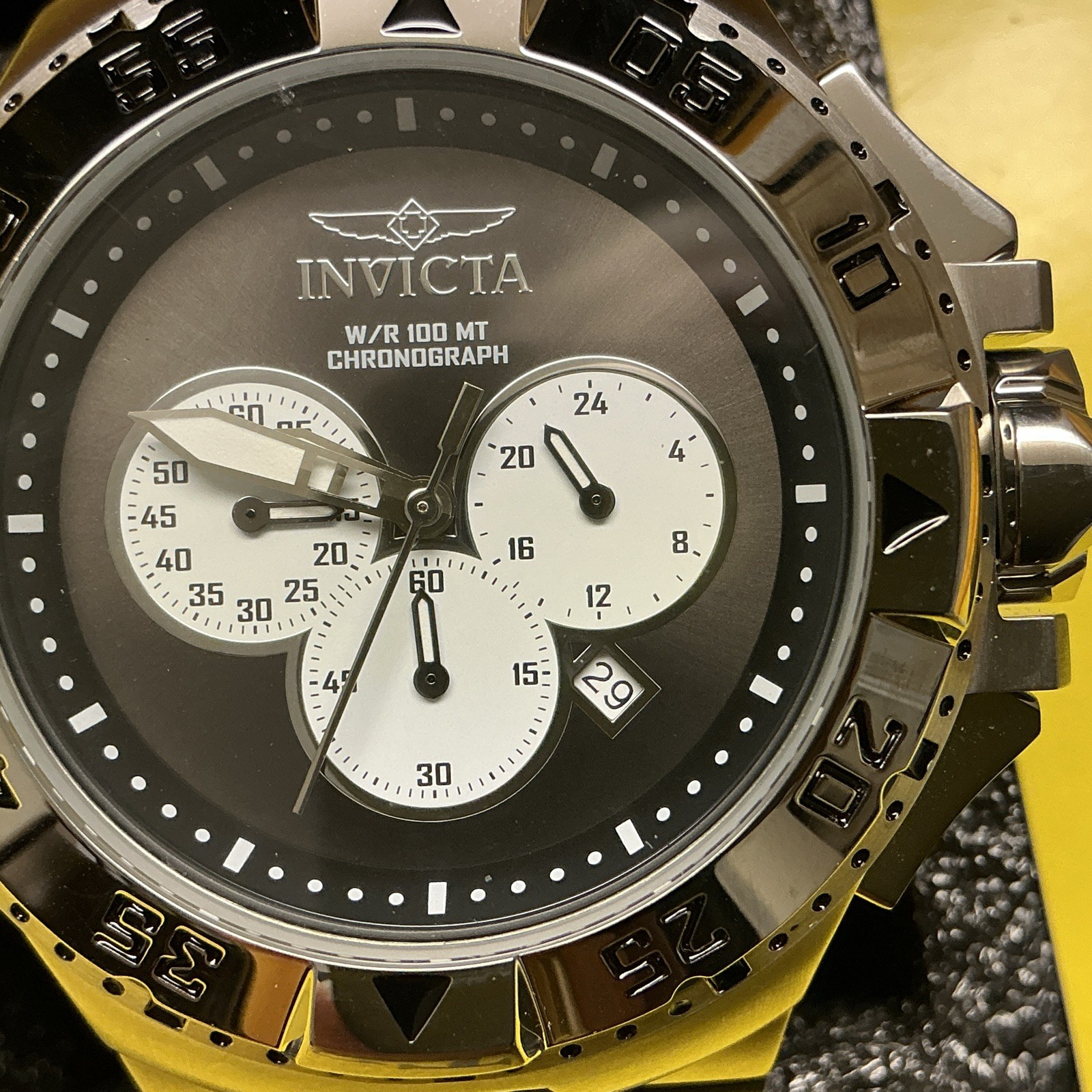 Invicta Excursion 23039 Chronograph Quartz Watch, 100m Water Resistance