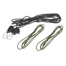 Portable Retractable Travel/Camp Clothesline, 16.5ft Heavy Duty Outdoor Rope ...