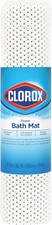 Duck Brand Clorox Cushioned Foam Bath Mat for Tubs, Non-Slip with Suction Cups,
