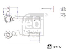 Rotule de direction Toyota LEXUS