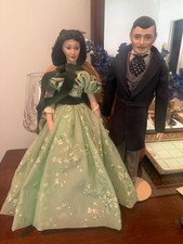 Franklin Mint Gone With Wind dolls 1985 set of 4 Melanie Scarlett Rhett Ashley